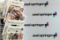 Le groupe de presse allemand Axel Springer, éditeur du tabloïd "Bild", veut lancer un nouveau quotidien populaire en France. | AFP/MICHAEL KAPPELER